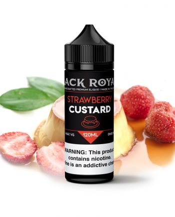 strawberry custard